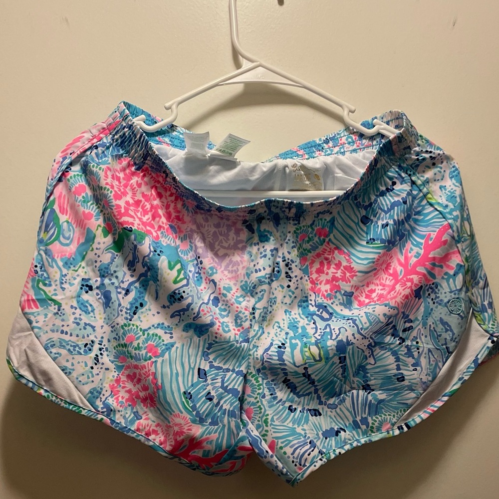 Luxletic Lilly Pulitzer shorts